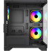 Корпус MicroATX Без БП Project X Diamond (Tempered Glass, 2xUSB 3.0, 3x120mm FAN (3 ARGB Fan included, M60)+6 pin controller set, HD Audio+Mic, 1x3.5