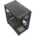 Корпус MicroATX Без БП Project X Diamond (Tempered Glass, 2xUSB 3.0, 3x120mm FAN (3 ARGB Fan included, M60)+6 pin controller set, HD Audio+Mic, 1x3.5