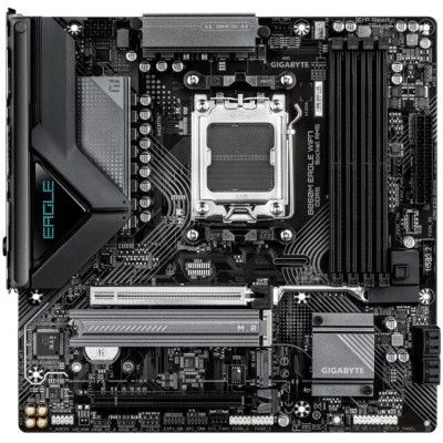 MB Gigabyte B850M EAGLE WIFI7 (B850M EAGLE WF7) Soc-AM5 (B850) 2xPCI-Ex16 2xM.2  2.5GbE LAN WiFi 7 BT 5.4 3xARGB+RGB RAID 0/1/10 4xDDR5 8200MHz+ 2xDP+HDMI mATX RTL