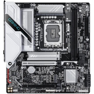MB Gigabyte B860M GAMING WIFI6 Soc-1851 (B860) 2xPCI-Ex16 2xM.2 2.5GbE LAN WiFi 6E BT 5.3 3xARGB+RGB RAID 0/1/5/10 4xDDR5 9066MHz+ DP+HDMI mATX RTL