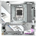 MB Gigabyte X870M AORUS ELITE WIFI7 ICE (X870M A ELITE WF7 ICE) Soc-AM5 (X870) 2xPCI-Ex16 2xM.2 2.5GbE LAN WiFi 7 BT 5.4 3xARGB+RGB RAID 0/1/5/10 4xDDR5 8200MHz+ HDMI+2xType-C+HDMI(Front) mATX RTL