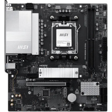 MB MSI PRO B850M-B GEN4 Soc-AM5 (B850) PCI-Ex16 PCI-Ex1 2xM.2 2.5GbE LAN 3xARGB+RGB RAID 0/1/10 2xDDR5 8200MHz+ HDMI+DP 