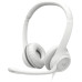 Наушники с микрофоном Logitech H390 White (981-001288) (наушники с микрофоном, накладные, 20-20000 Гц, кабель 2.4 м)