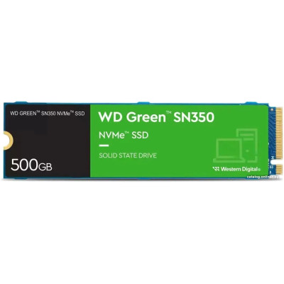 SSD M.2 2280 M WD 500Gb Green SN350 (WDS500G2GOC) 2400/1500 MBps