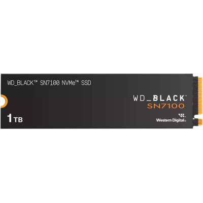 SSD M.2 2280 M PCI Express 4.0 x4 WD 1Tb Black SN7100 (WDS100T4X0E) 7250/6900 MBps