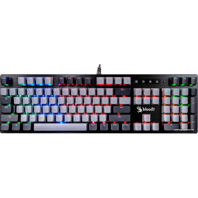 Клавиатура A4Tech Bloody B828N (черный/серый ,кабель 1.8м)