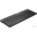 Клавиатура A4Tech Fstyler FK25 Slim (цвет- черный-серый) (стандартная для ПК, интерфейс подключения - USB, кабель 1.5 м)