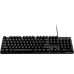 Клавиатура Logitech G413 SE (920-010438)  (игровая для ПК, механическая, ход тактильные, металлическая верхняя панель, интерфейс подключения - USB-A, подсветка, кириллица: да, цвет черный)