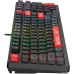 Клавиатура A4Tech Bloody S98 RED (игровая для ПК, механическая, ход линейный, пластик, интерфейс подключения - USB-A)