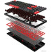 Клавиатура A4Tech Bloody S98 RED (игровая для ПК, механическая, ход линейный, пластик, интерфейс подключения - USB-A)