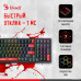 Клавиатура A4Tech Bloody S98 RED (игровая для ПК, механическая, ход линейный, пластик, интерфейс подключения - USB-A)