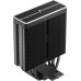 Кулер DeepCool AG400 BK ARGB V2 (R-AG400-BKAMMN-GJD) LGA1851/1700/1200/115X/AM5/AM4 (18шт/кор, TDP 220W, PWM, ARGB Fan 120mm, 4 тепл. трубки, черный) RET