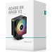 Кулер DeepCool AG400 BK ARGB V2 (R-AG400-BKAMMN-GJD) LGA1851/1700/1200/115X/AM5/AM4 (18шт/кор, TDP 220W, PWM, ARGB Fan 120mm, 4 тепл. трубки, черный) RET