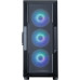 Корпус ATX Без БП Zalman i3 Neo ARGB V2 (Tempered Glass, 1xUSB 2.0, 2xUSB-A 3.2 5Гбит/с, 4x120mm FRGB FAN, 2х3,5, 3х2.5, HD Audio+Mic, VGA MAX 400mm, CPU MAX 160mm, пылевые фильтры) Black