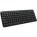 Клавиатура Беспроводная Logitech K250 (920-013452)(стандартная для ПК/для компьютеров Apple/для iPad/для устройств Android, мембранная, пластик, интерфейс подключения - Bluetooth, кириллица: да, цвет черный )