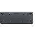 Клавиатура Беспроводная Logitech K250 (920-013452)(стандартная для ПК/для компьютеров Apple/для iPad/для устройств Android, мембранная, пластик, интерфейс подключения - Bluetooth, кириллица: да, цвет черный )