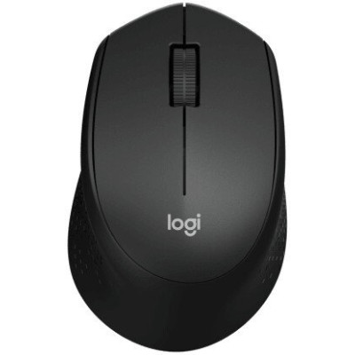 Мышь беспроводная Logitech M330 Silent Plus (910-004924) (полноразмерная мышь, беспроводная радио, сенсор оптический 1000 dpi, 3 кнопки, колесо с нажатием, цвет черный )