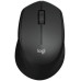 Мышь беспроводная Logitech M330 Silent Plus (910-004924) (полноразмерная мышь, беспроводная радио, сенсор оптический 1000 dpi, 3 кнопки, колесо с нажатием, цвет черный )