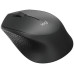 Мышь беспроводная Logitech M330 Silent Plus (910-004924) (полноразмерная мышь, беспроводная радио, сенсор оптический 1000 dpi, 3 кнопки, колесо с нажатием, цвет черный )