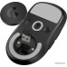 Мышь беспроводная Logitech Pro X Superlight Черный (910-005884) (полноразмерная игровая мышь, проводная USB Type-A/беспроводная радио, сенсор оптический 25600 dpi, 5 кнопок, колесо с нажатием, цвет черный)