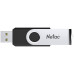 USB3.2 128Gb Netac U505 (NT03U505N-128G-32BK) USB 3.2 Gen 1 Type-A (5 Гбит/сек), раскладной корпус, пластик/металл, цвет серебристый/черный