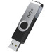 USB3.2 128Gb Netac U505 (NT03U505N-128G-32BK) USB 3.2 Gen 1 Type-A (5 Гбит/сек), раскладной корпус, пластик/металл, цвет серебристый/черный