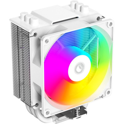 Кулер ID-Cooling SE-903-XT ARGB WHITE LGA1851/1700/1200/115X/AM5/AM4 (30шт/кор, TDP 130W, PWM, 3 тепл.трубки прямого контакта, FAN 100mm, Addressable RGB LED) RET