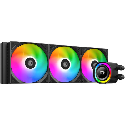 Система водяного охлаждения ID-Cooling FX360 TD LGA1851/1700/1200/115X/AM4/AM5 (6шт/кор,TDP 350W, ARGB FAN and PUMP, PWM, TRIPLE FAN 120mm) RET