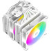 Кулер ID-Cooling FROZN A620 PRO XE ARGB SNOW LGA1851/1700/1200/115X/AM5/AM4 (8шт/кор, TDP 260W, PWM, белый, 6 тепл.трубок + медная база, DUAL ARGB FAN 120mm) RET
