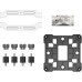 Кулер ID-Cooling SE-214-XT V2 ARGB WHITE LGA 1700/1200/1151/1150/1155/1156/AM5/AM4 (16шт/кор, TDP 200W, PWM, 4 тепл.трубки прямого контакта, FAN 120mm 500-1500RPM,белый) (Только В СОСТАВЕ ПЭВМ)