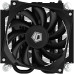 Кулер ID-Cooling IS-23i BLACK LGA1851/1700/1200/115X низкопрофильный высота 23mm (48шт/кор, TDP 45W, PWM, 2 тепл.трубки, медная база, FAN 80mm) BOX