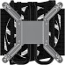 Кулер ID-Cooling IS-23i BLACK LGA1851/1700/1200/115X низкопрофильный высота 23mm (48шт/кор, TDP 45W, PWM, 2 тепл.трубки, медная база, FAN 80mm) BOX