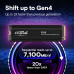 SSD M.2 2280 M PCI Express 4.0 x4 Crucial 1Tb P310 (CT1000P310SSD5) 7100/6000 MBps QLC