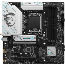 MB MSI B760M GAMING PLUS WIFI DDR4 Soc-1700 (B760) 2xPCI-Ex16 PCI-Ex1 2xM.2 RAID 0/1/5/10 2.5GbE LAN Wi-Fi 6E BT 5.3 2xARGB+RGB 4xDDR4 5333MHz+ 2xHDMI+2xDP mATX RTL (ТОЛЬКО В СОСТАВЕ ПЭВМ) MB MSI B760M GAMING PLUS WIFI DDR4 Soc-1700 (B760) 2xPCI-Ex16 PCI-Ex1 2xM.2 RAID 0/1/5/10 2.5GbE LAN Wi-Fi 6E BT 5.3 2xARGB+RGB 4xDDR4 5333MHz+ 2xHDMI+2xDP mATX RTL (ТОЛЬКО В СОСТАВЕ ПЭВМ)