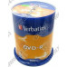 DVD-R Disc Verbatim  4.7Gb 16x уп. 100 шт на шпинделе 43549
